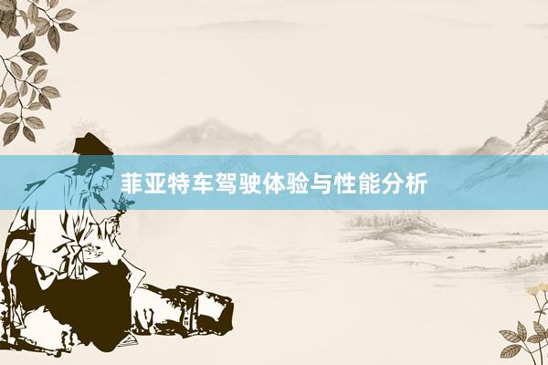 菲亚特车驾驶体验与性能分析